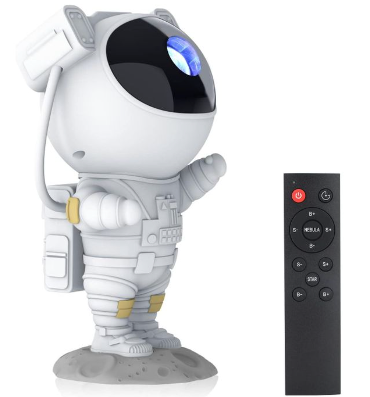 رائد الفضاء مصباح النجوم بأضواء فلكية للنجوم و الكواكب متعدد الأشكال والاضاءات