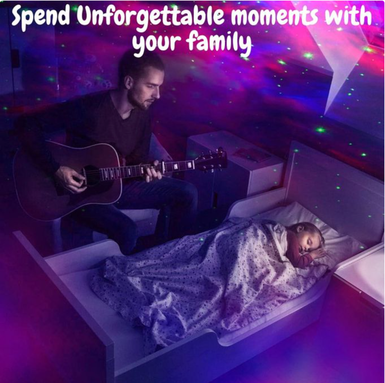 رائد الفضاء مصباح النجوم بأضواء فلكية للنجوم و الكواكب متعدد الأشكال والاضاءات